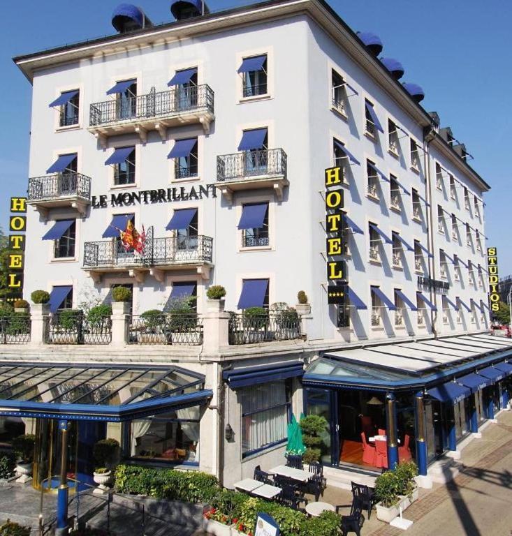 Hotel Montbrillant Женева Экстерьер фото